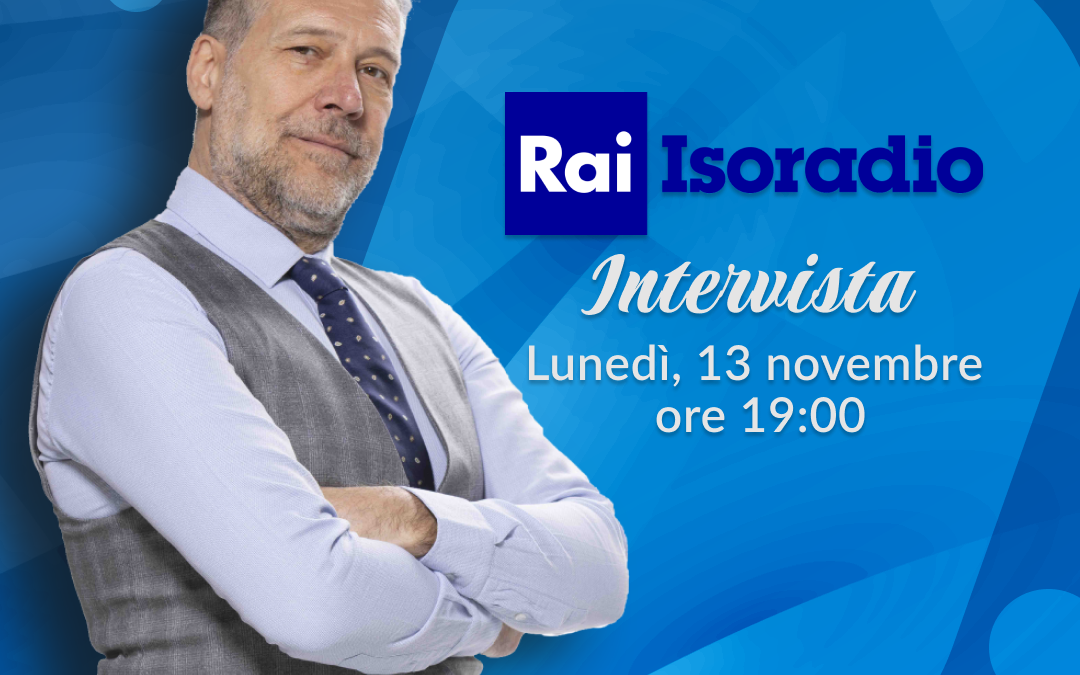 INTERVISTA A MAURIZIO BUSONI SU RAI ISORADIO