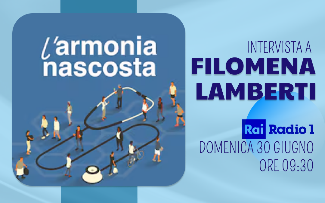 Intervista a Filomena Lamberti su Rai Radio 1