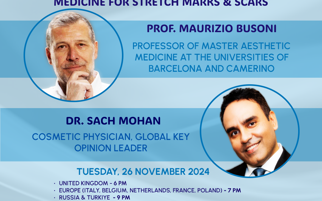 Biodermogenesi® Webinar: the future of regenerative medicine for stretch marks & scars